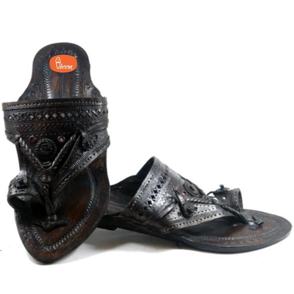 Ethnic & Antique Shahu Kolhapuri chappal now available for Ladies kolhapuri lovers too