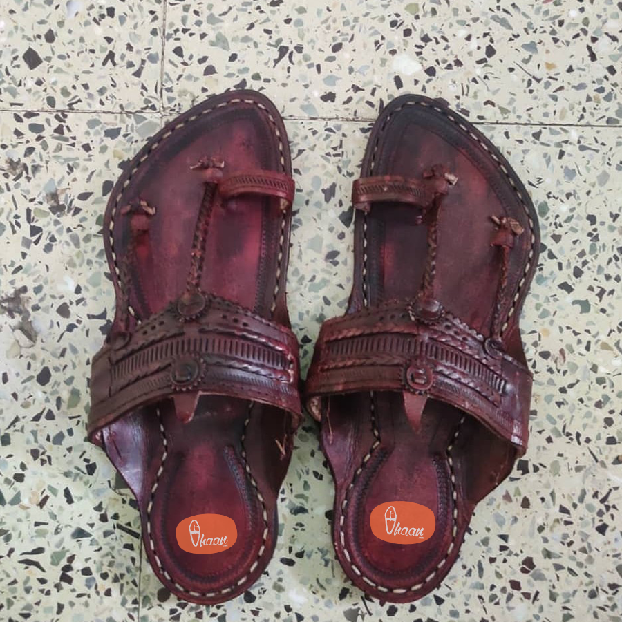 Kolhapuri chappals by vhaan