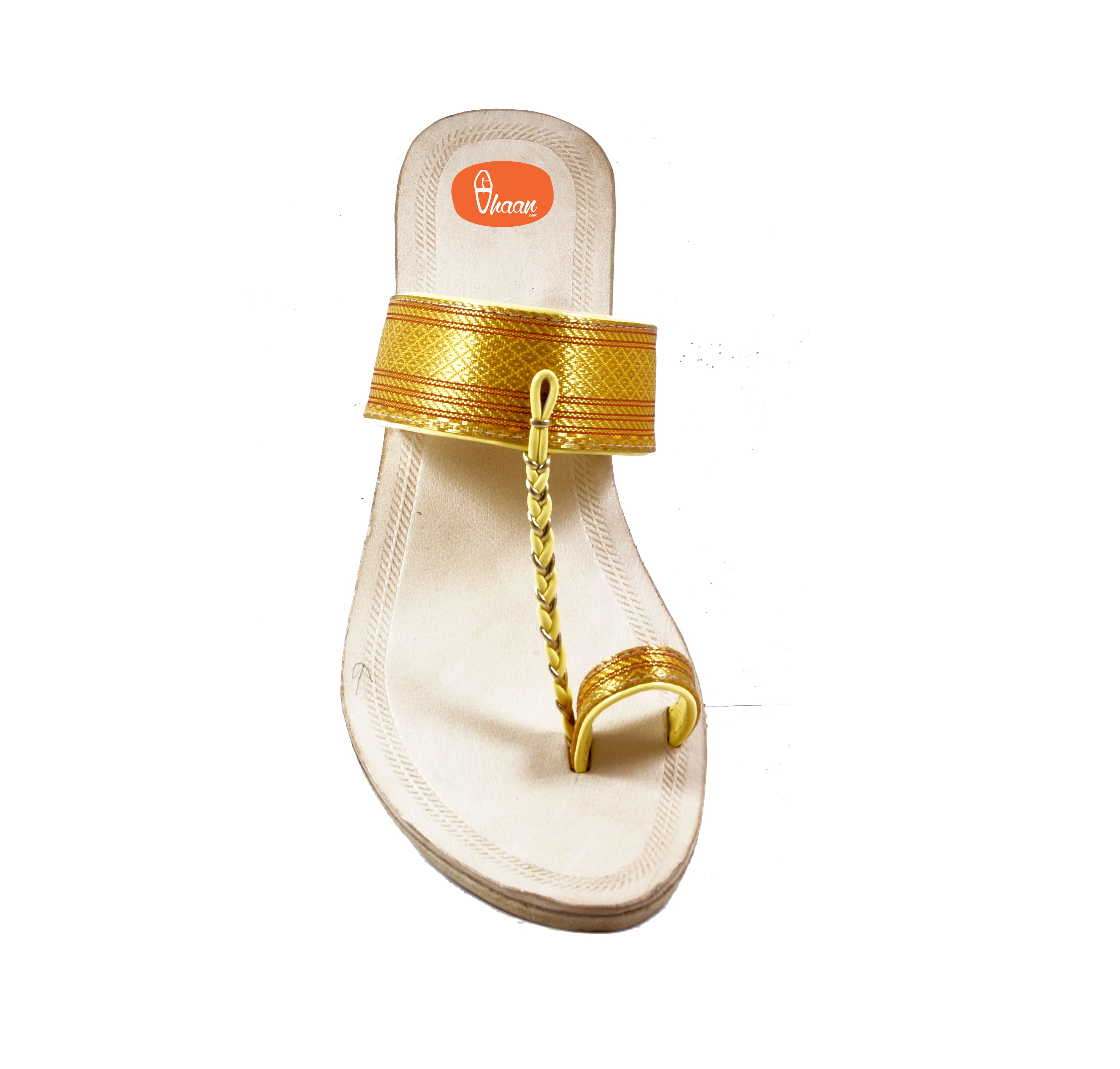 Special Paithani Kolhapuri chappal for Kolhapuri Lovers Fusion of Craf
