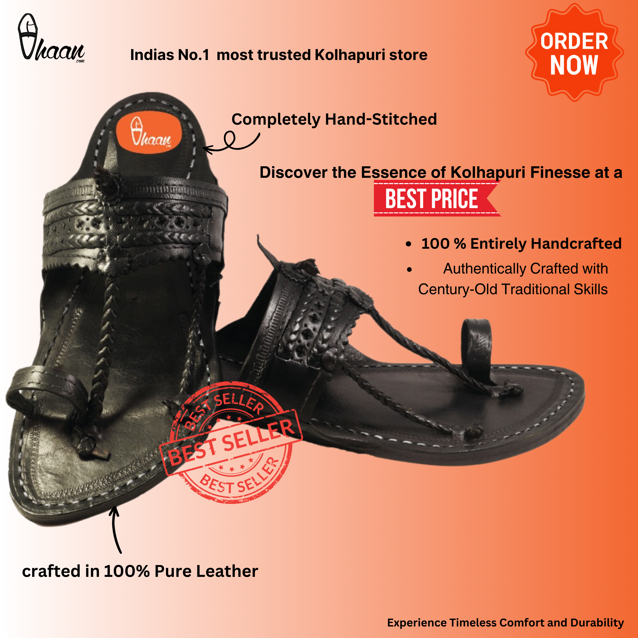 Kolhapuri sales chappals price