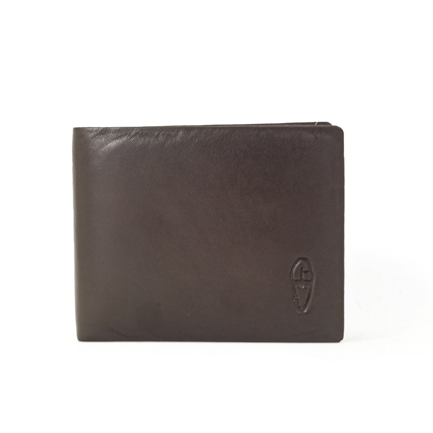 Seamless Elegance: RFID-Protected Stitchless Premium NAPPA Leather Wallets for Men - Brown