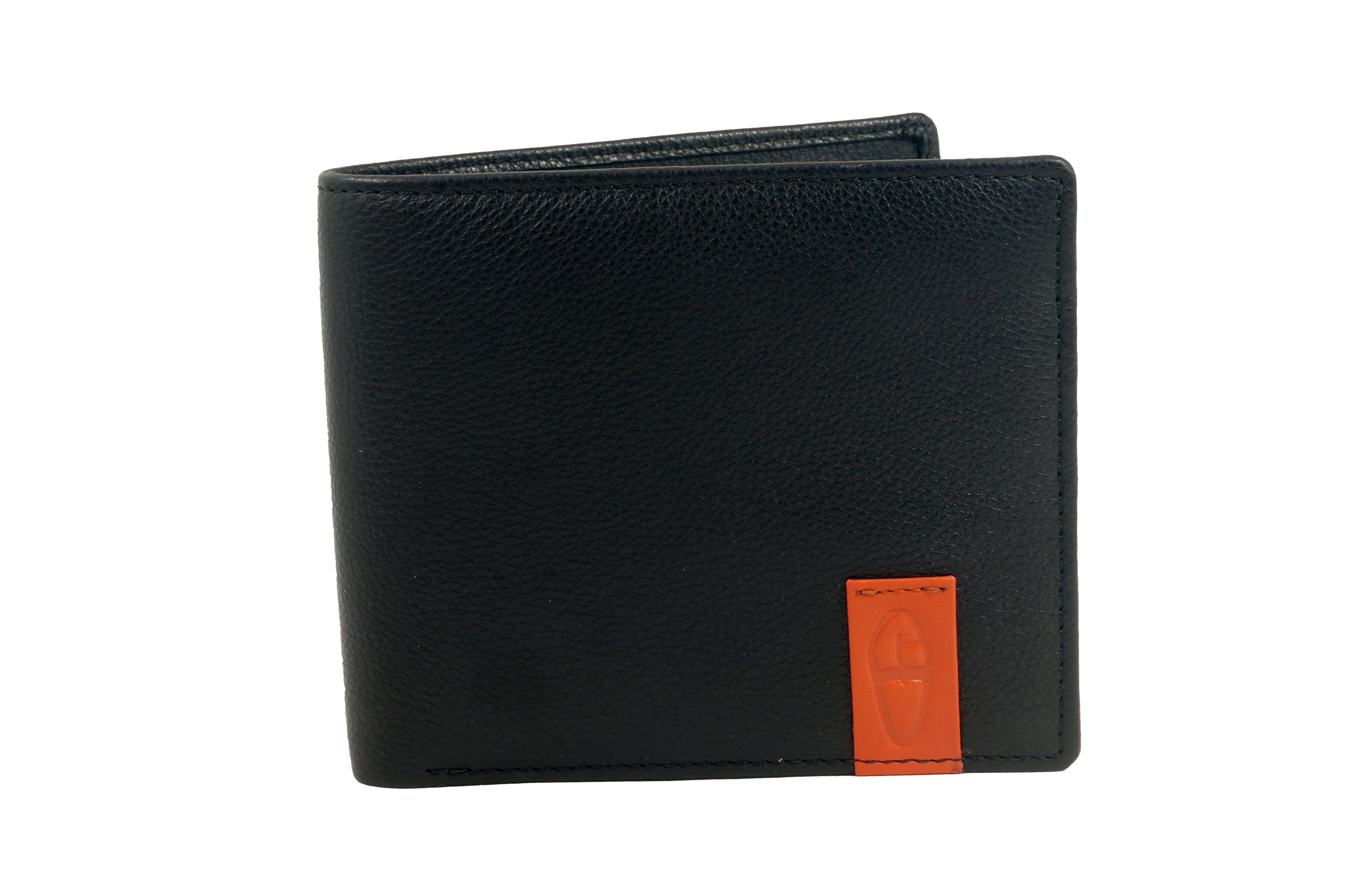 Style Guardian: Premium NAPPA Leather Wallet with RFID Protection for Men - Black