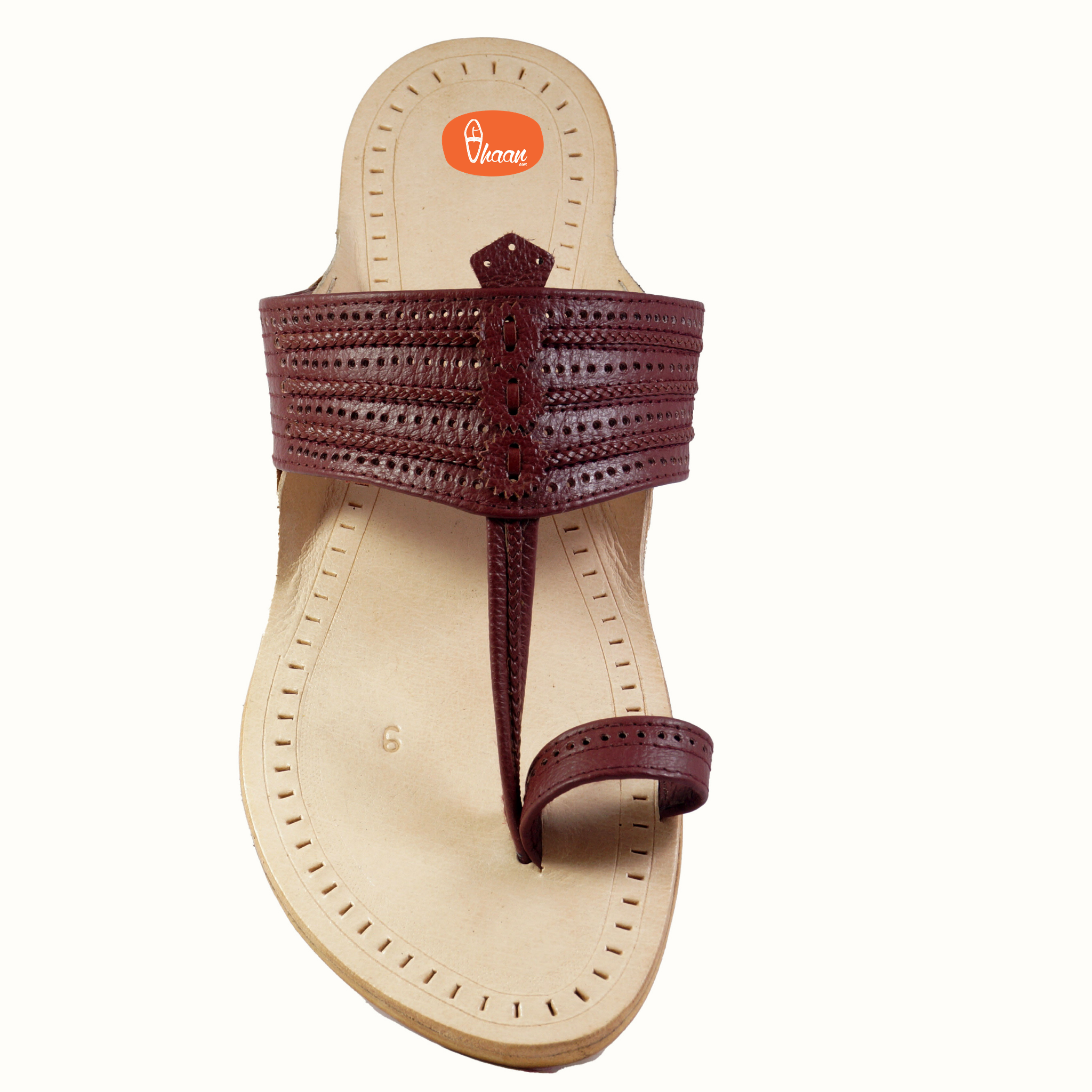 leather chappal for men