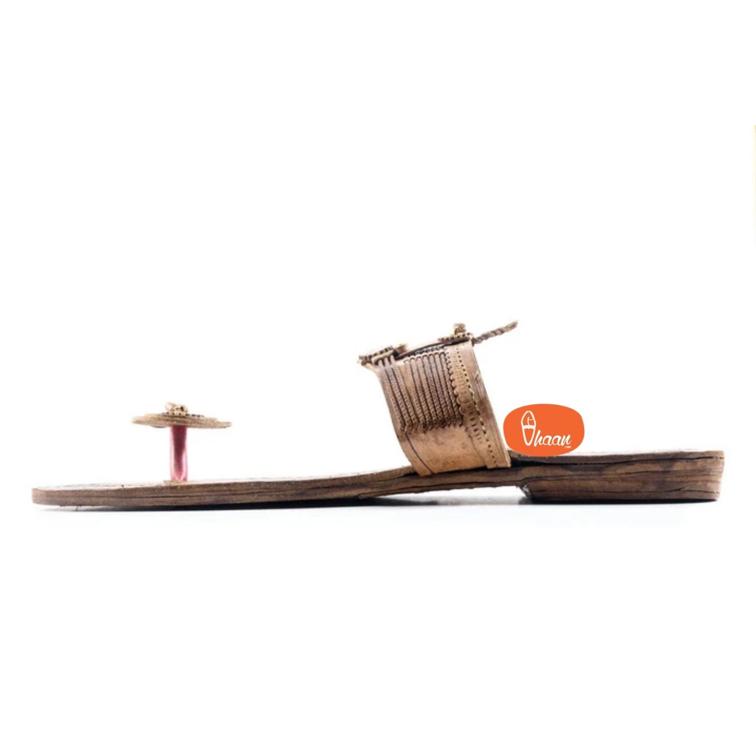 Pure handicraft made in best quality Leather Paduka(Khatav)