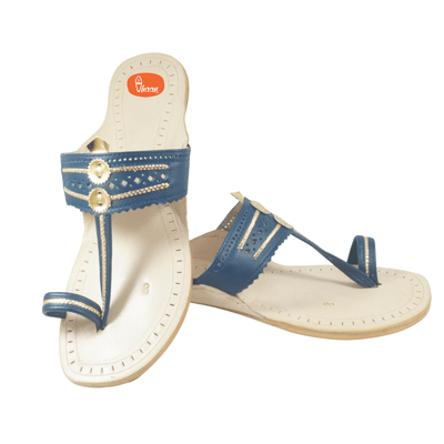 Special Soft Pure Leather Ladies Kolhapuri chappal by vhaan