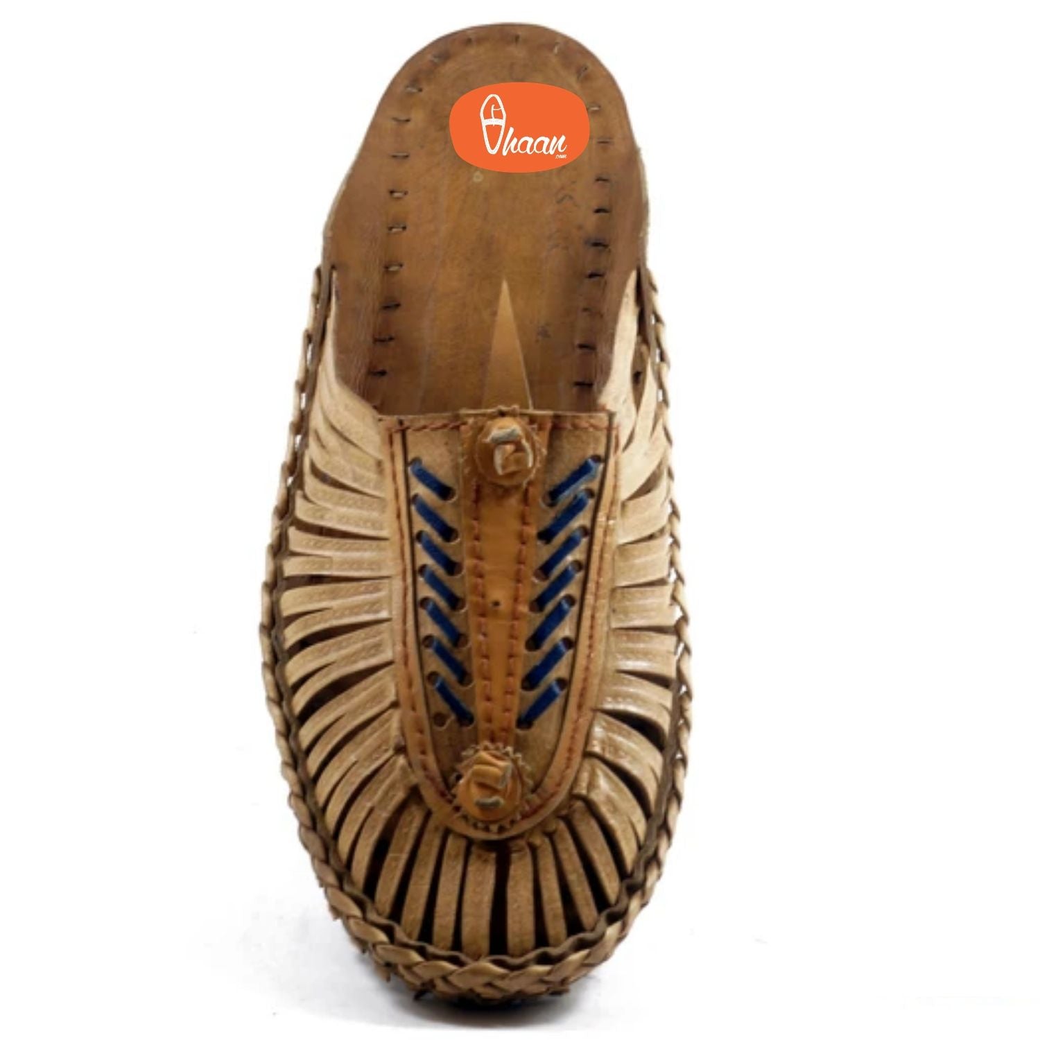 Women's kolhapuri shoes - Blue