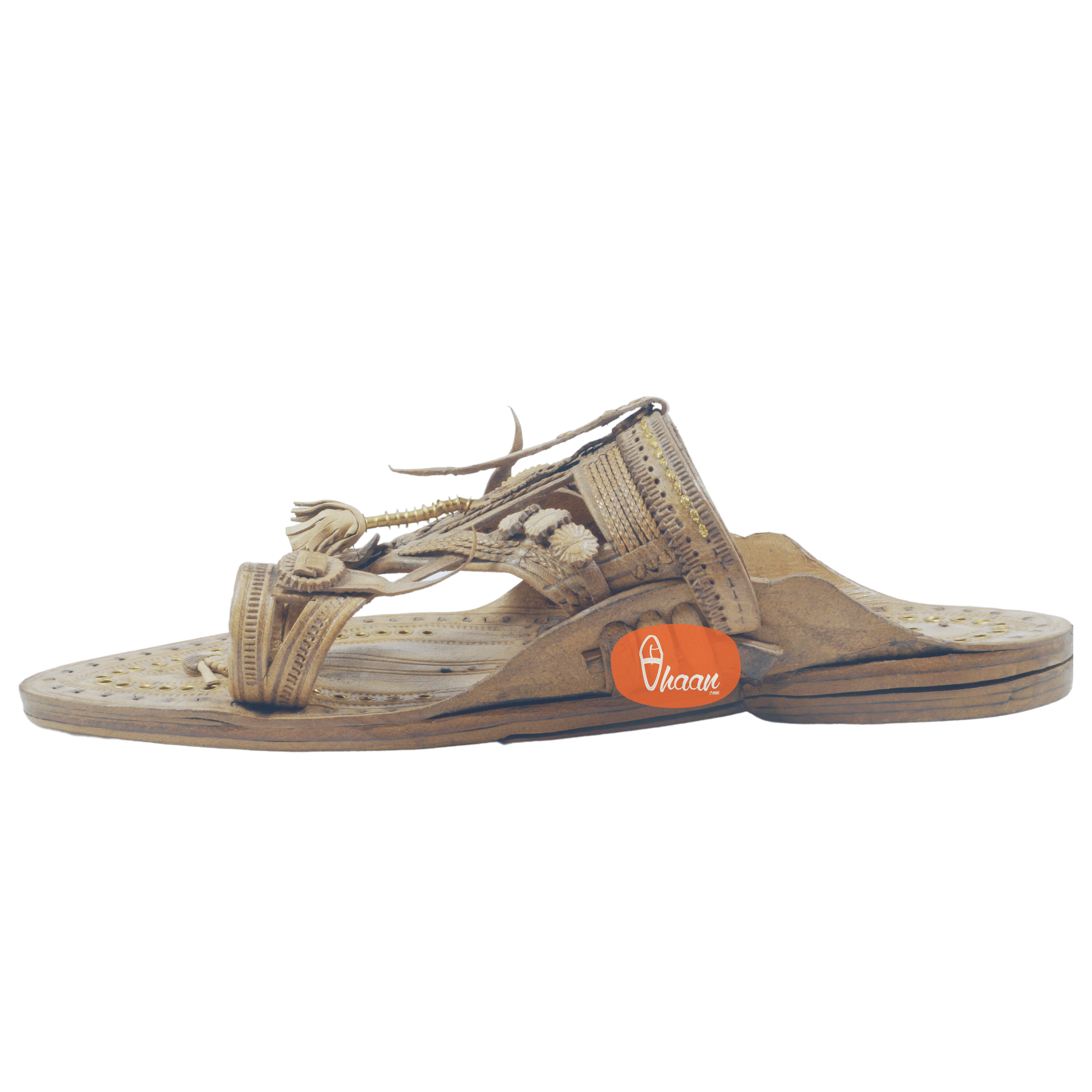 Khas Antique Handmade Shahu Kolhapuri by Vhaan