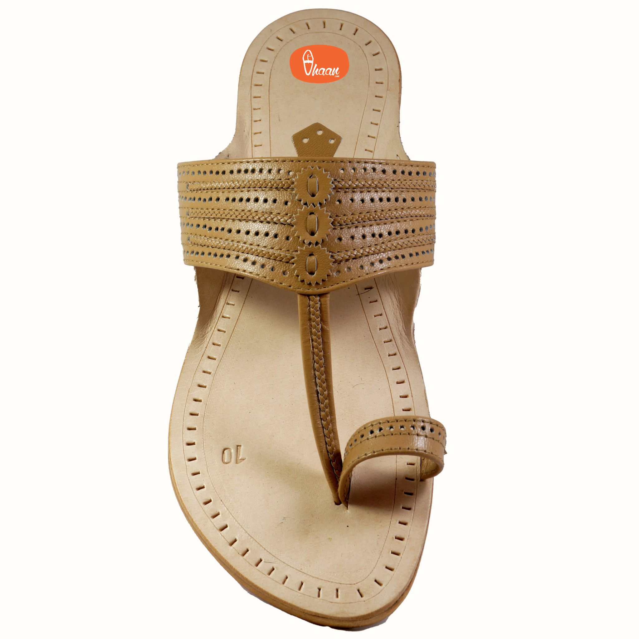 leather chappal for men