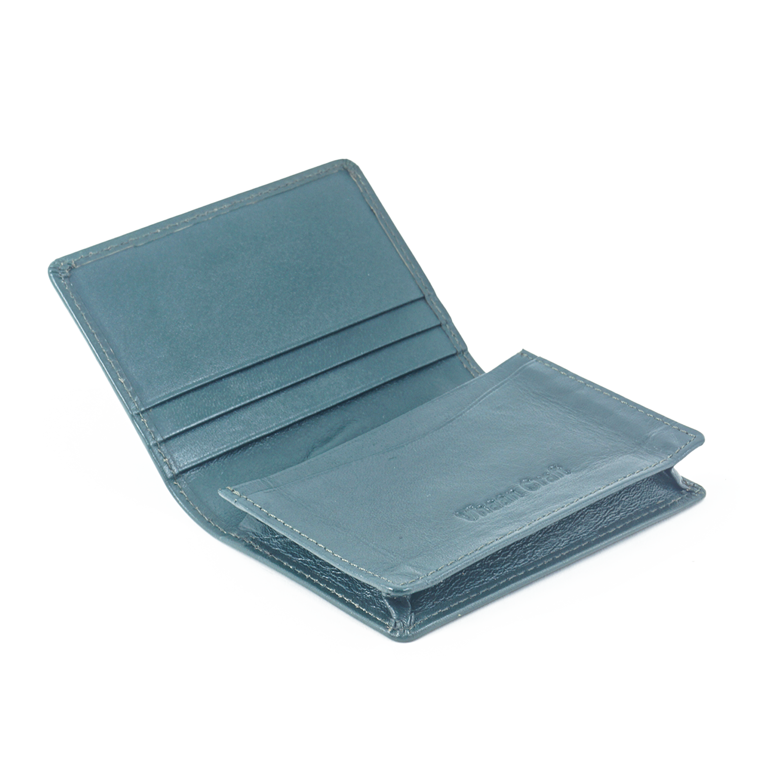 Premium Leather Card Holder with Protective Cover by Vhaan