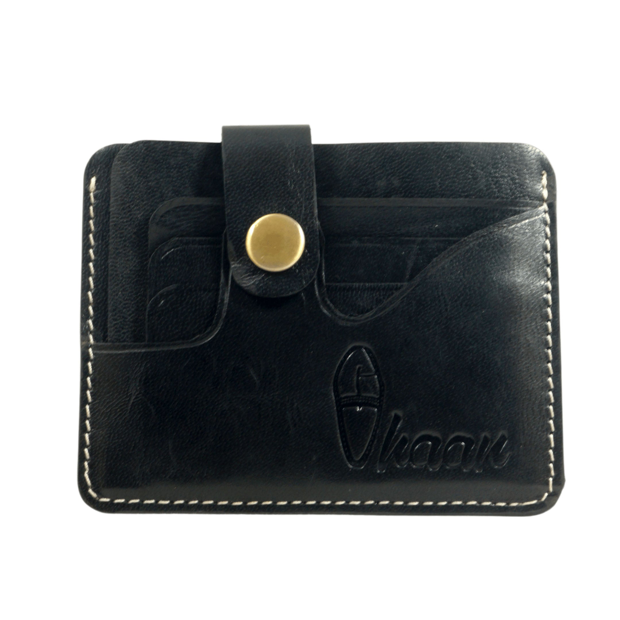 Vhaan handcrafted leather card holder in premium genuine leather