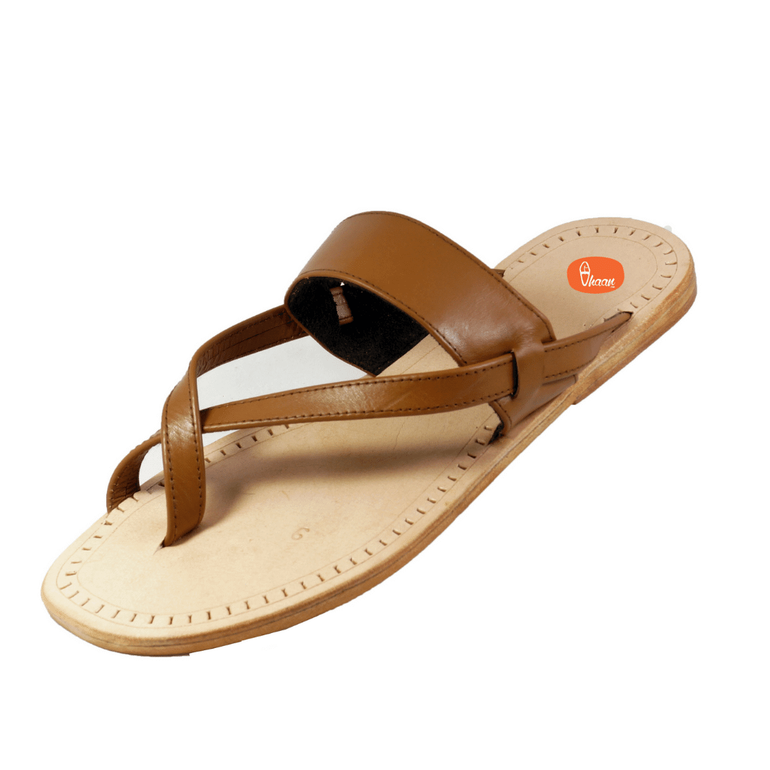 kolhapuri leather chappal