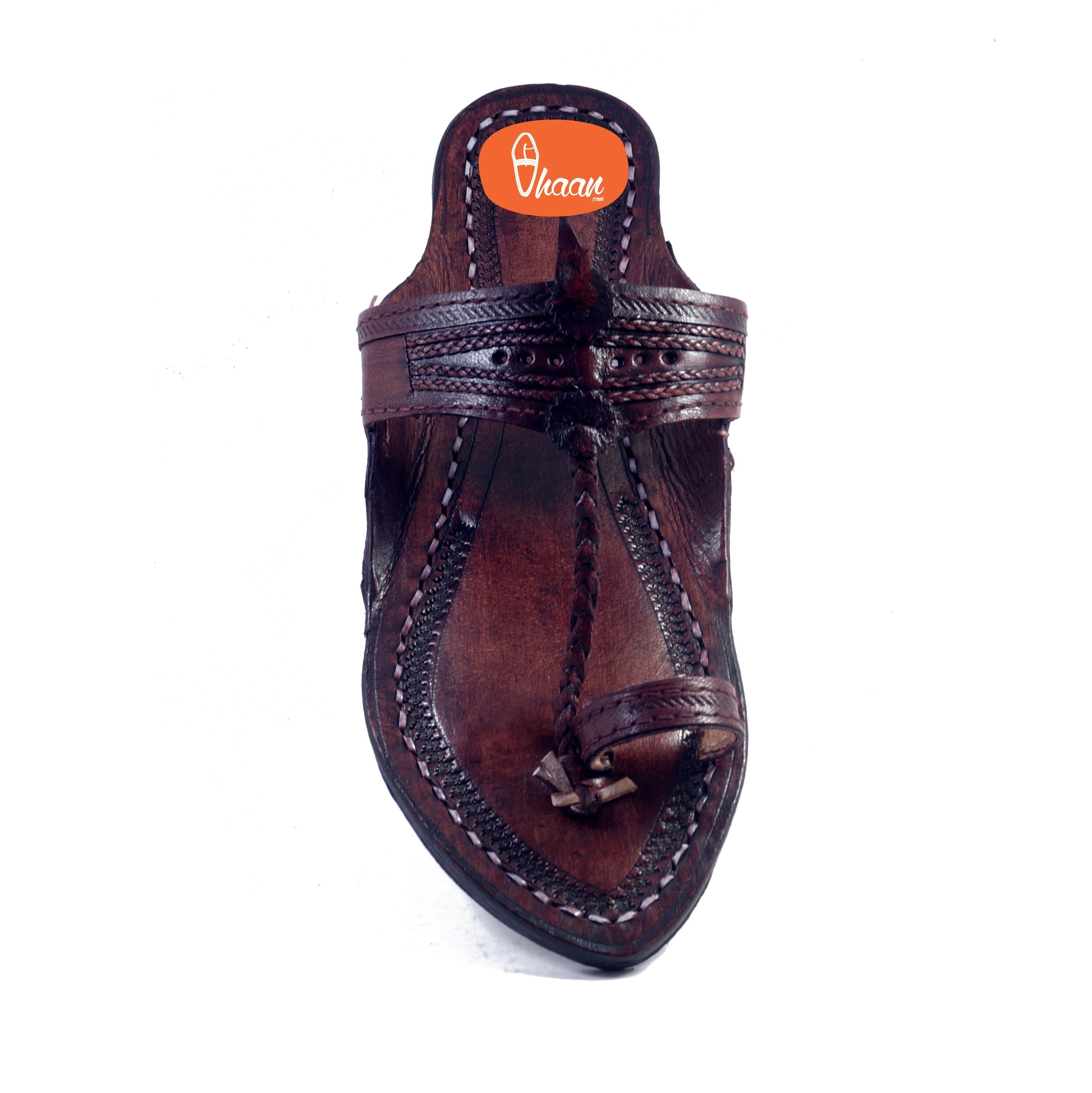 Dark Brown Ladies Kolhapuri Chappal