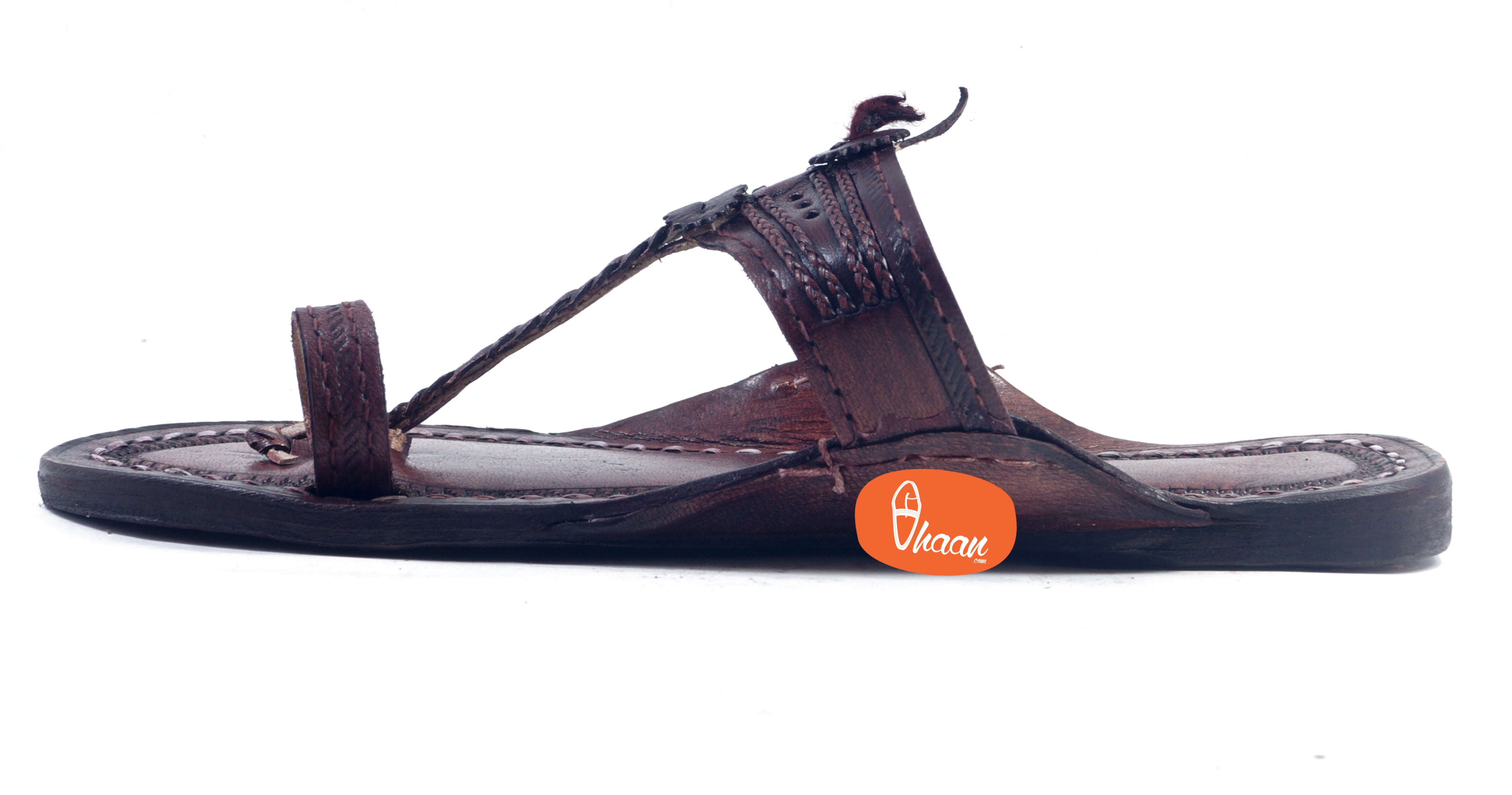 Lal Gonda womens Kolhapuri Chappal