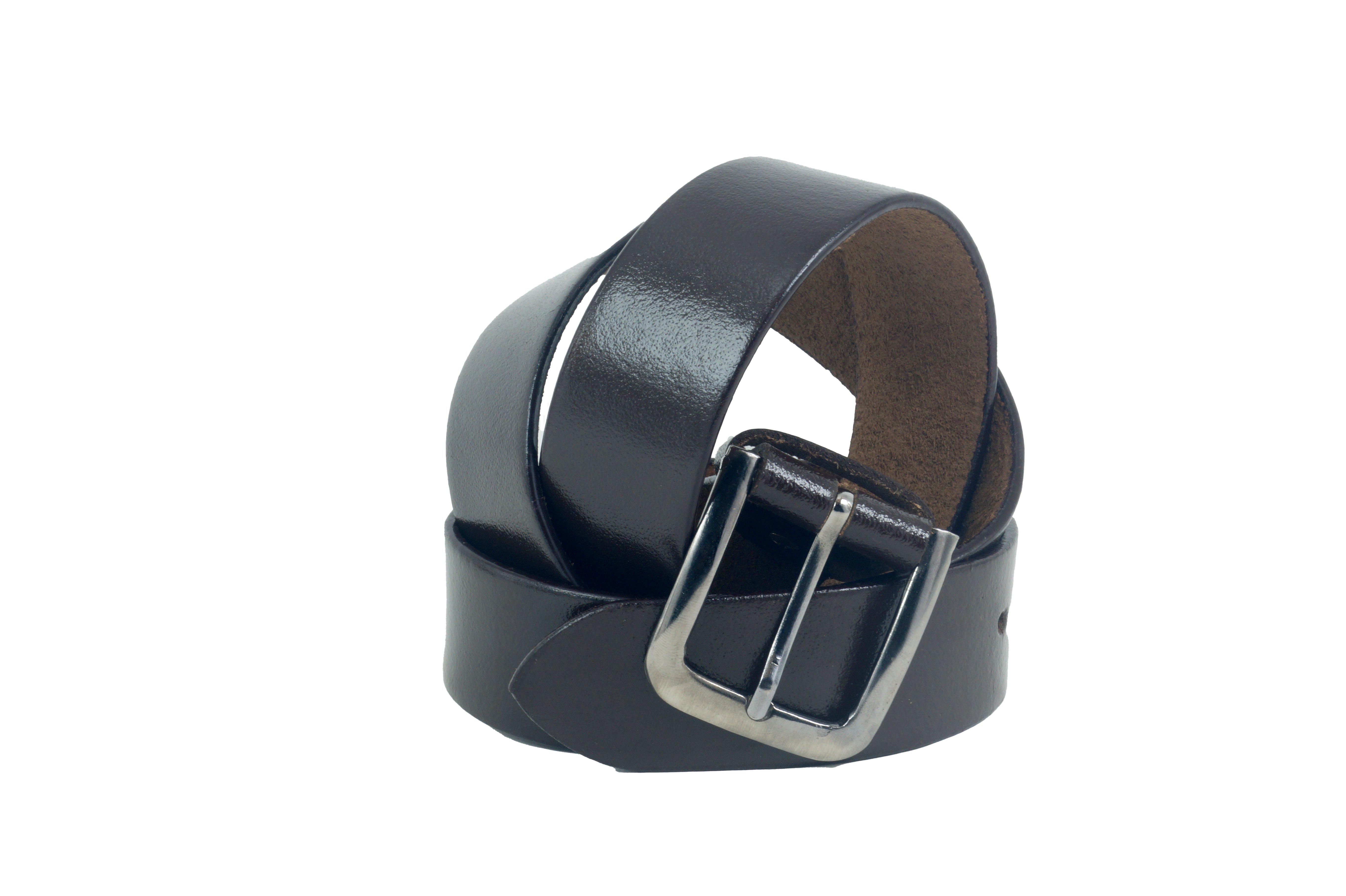 Pure Leather chrome Belt by Vhaan