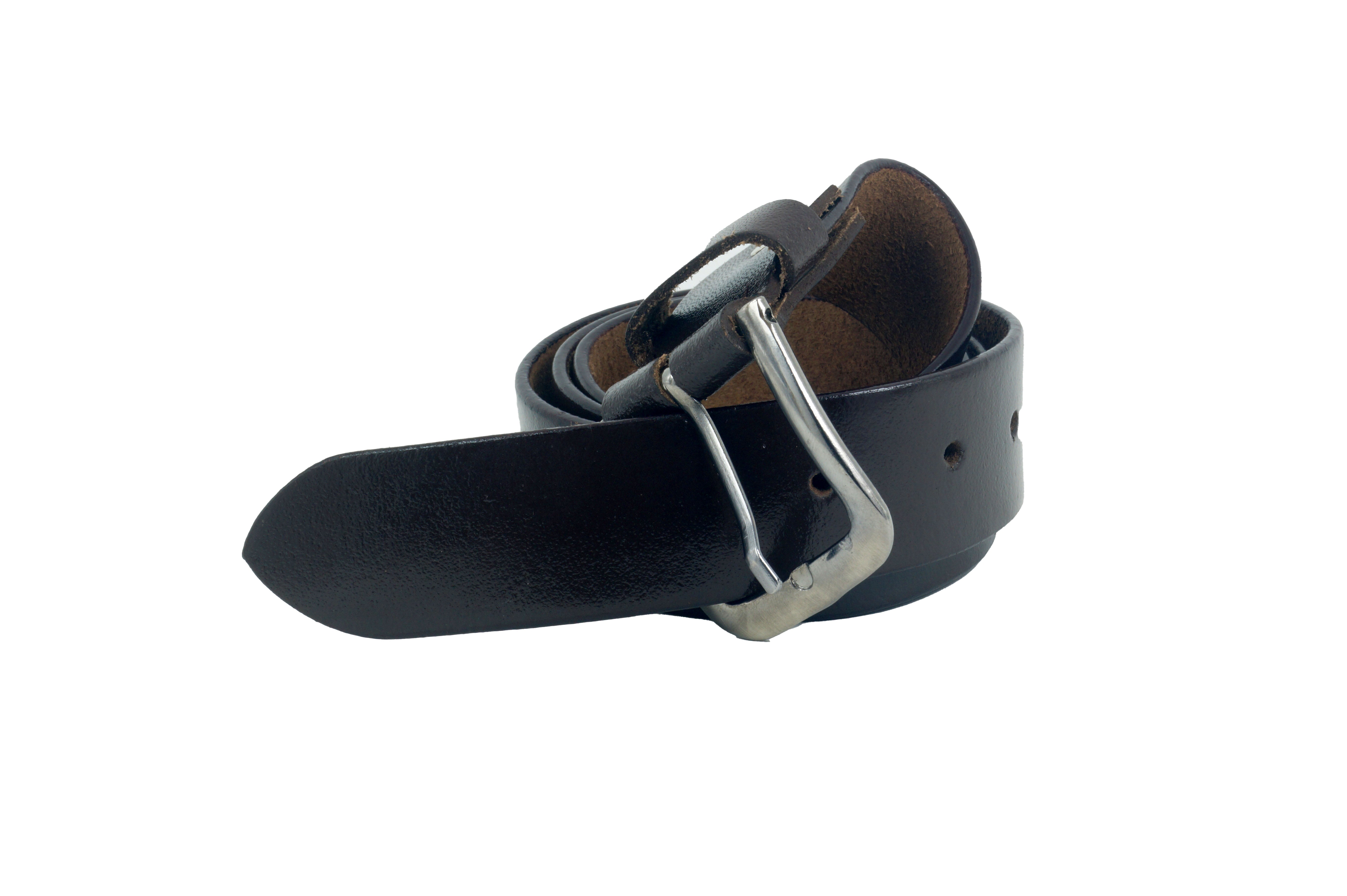 Pure Leather chrome Belt by Vhaan