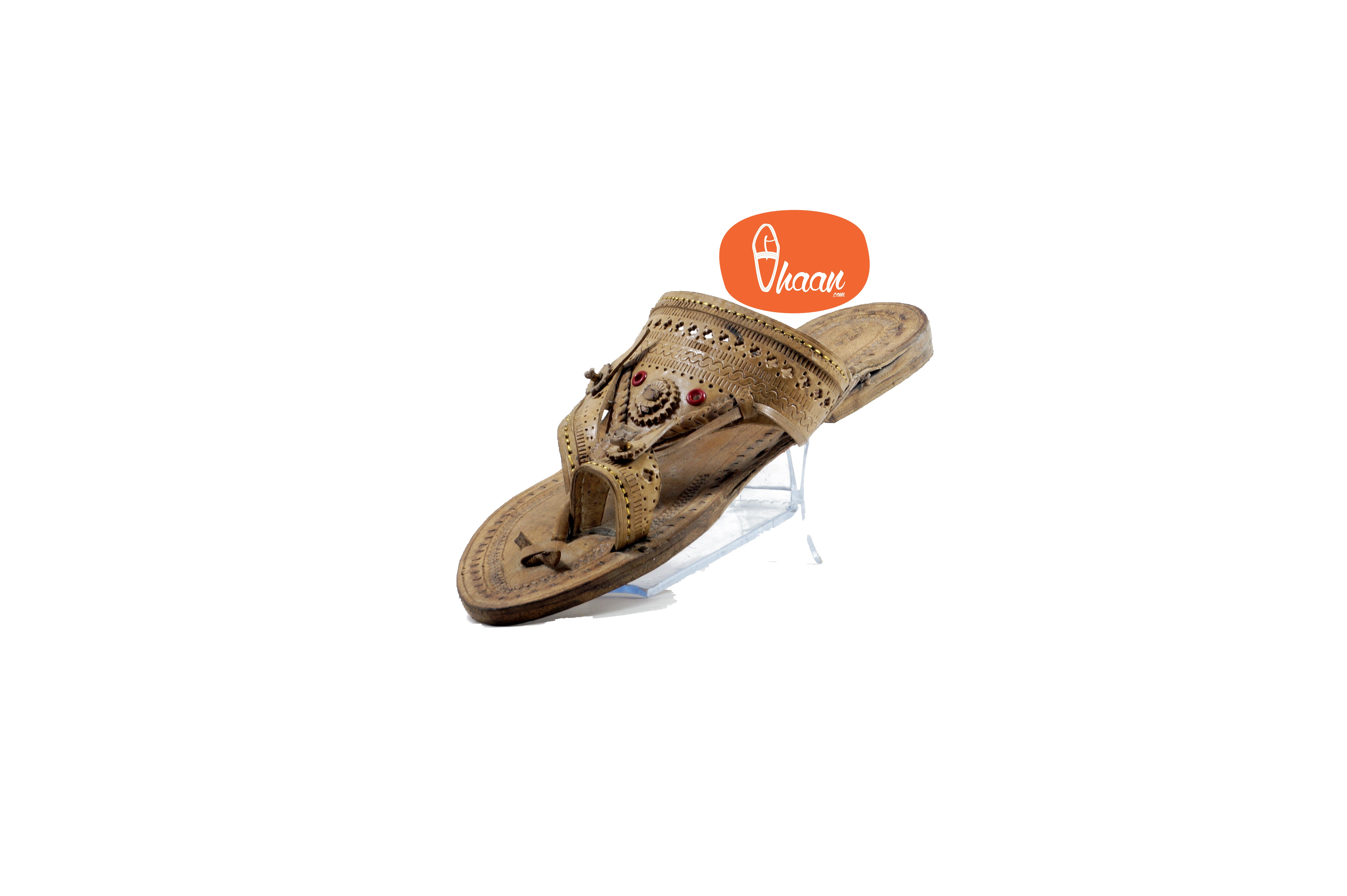 Brown Shahu Kolhapuri chappal for women