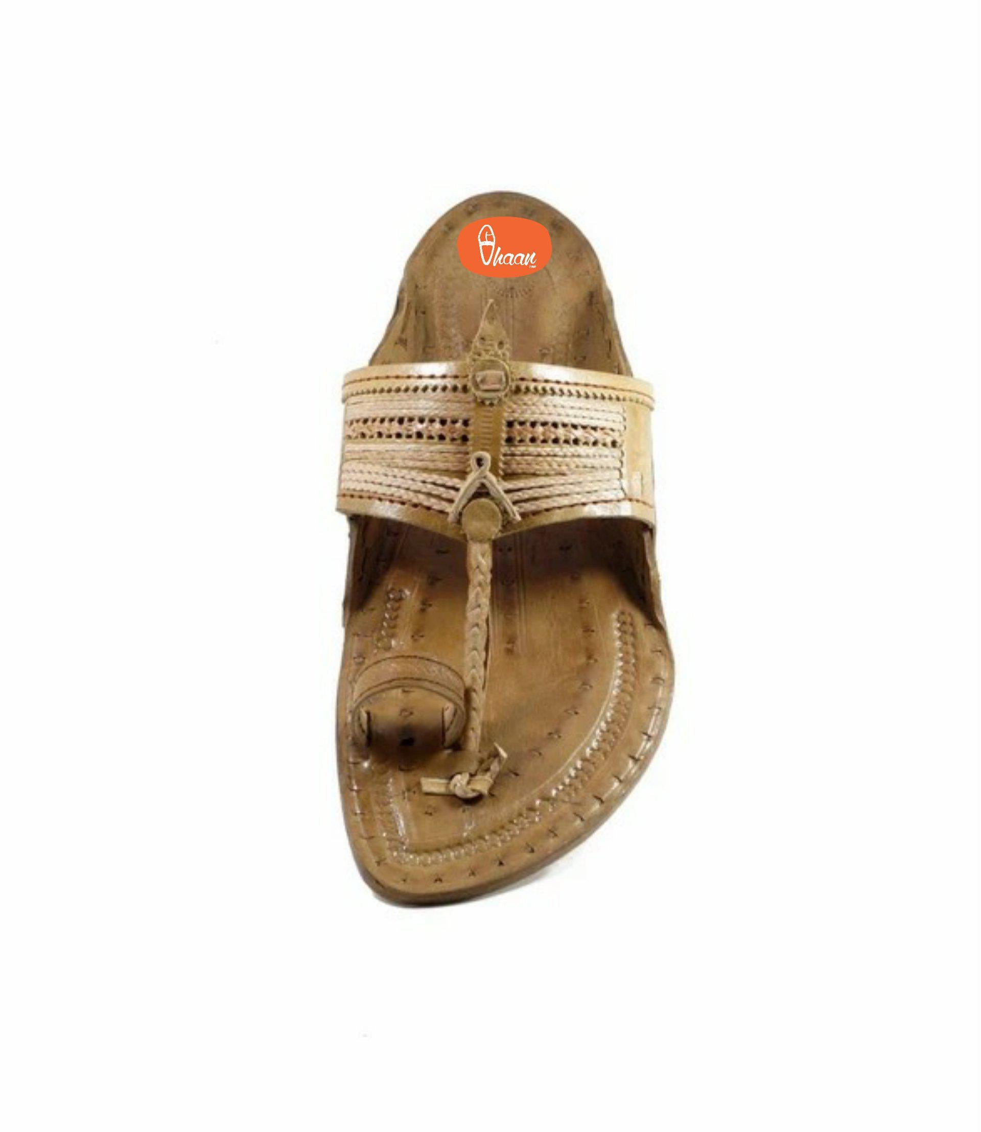 gents kolhapuri chappal