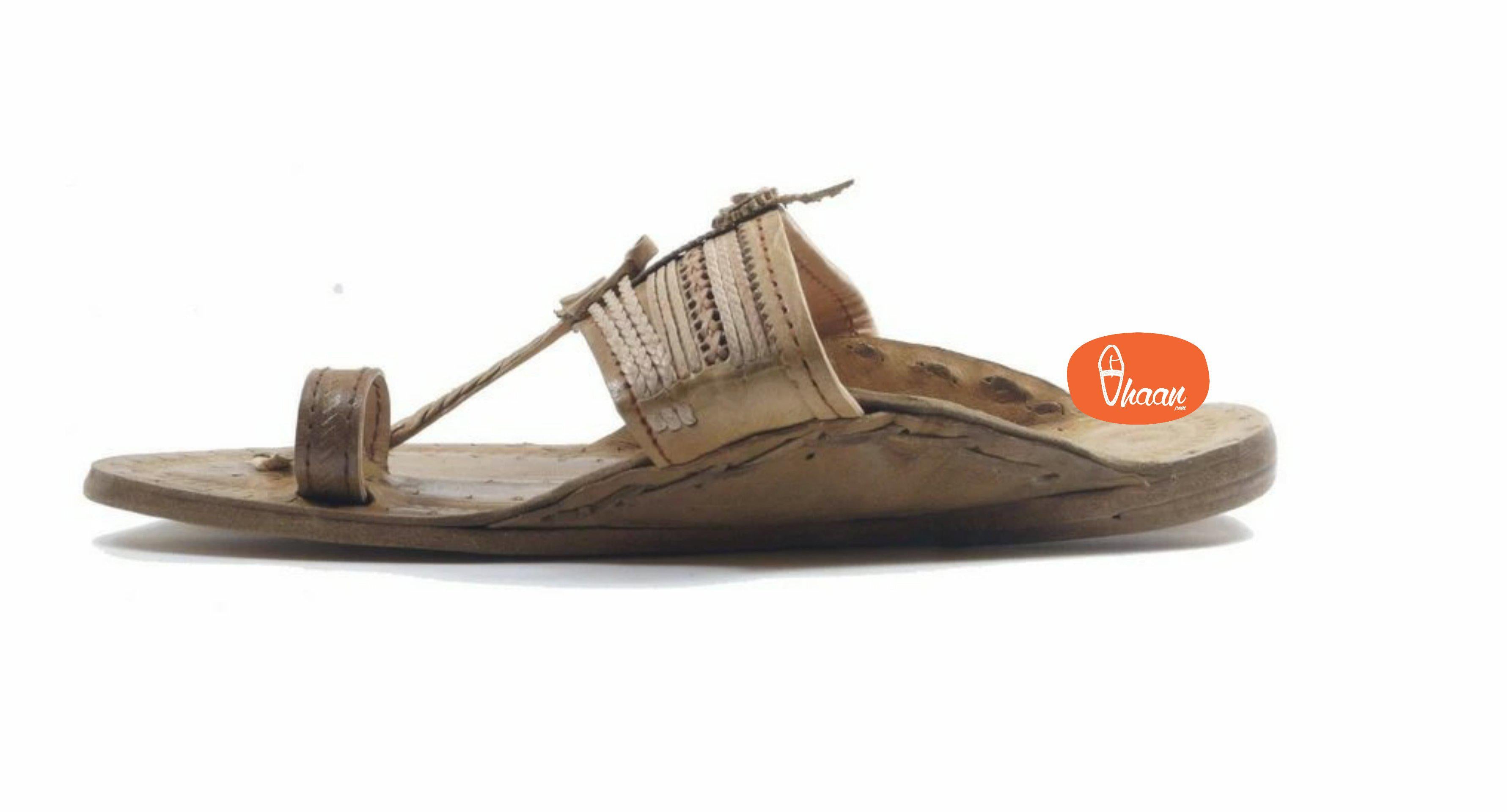 gents kolhapuri chappal