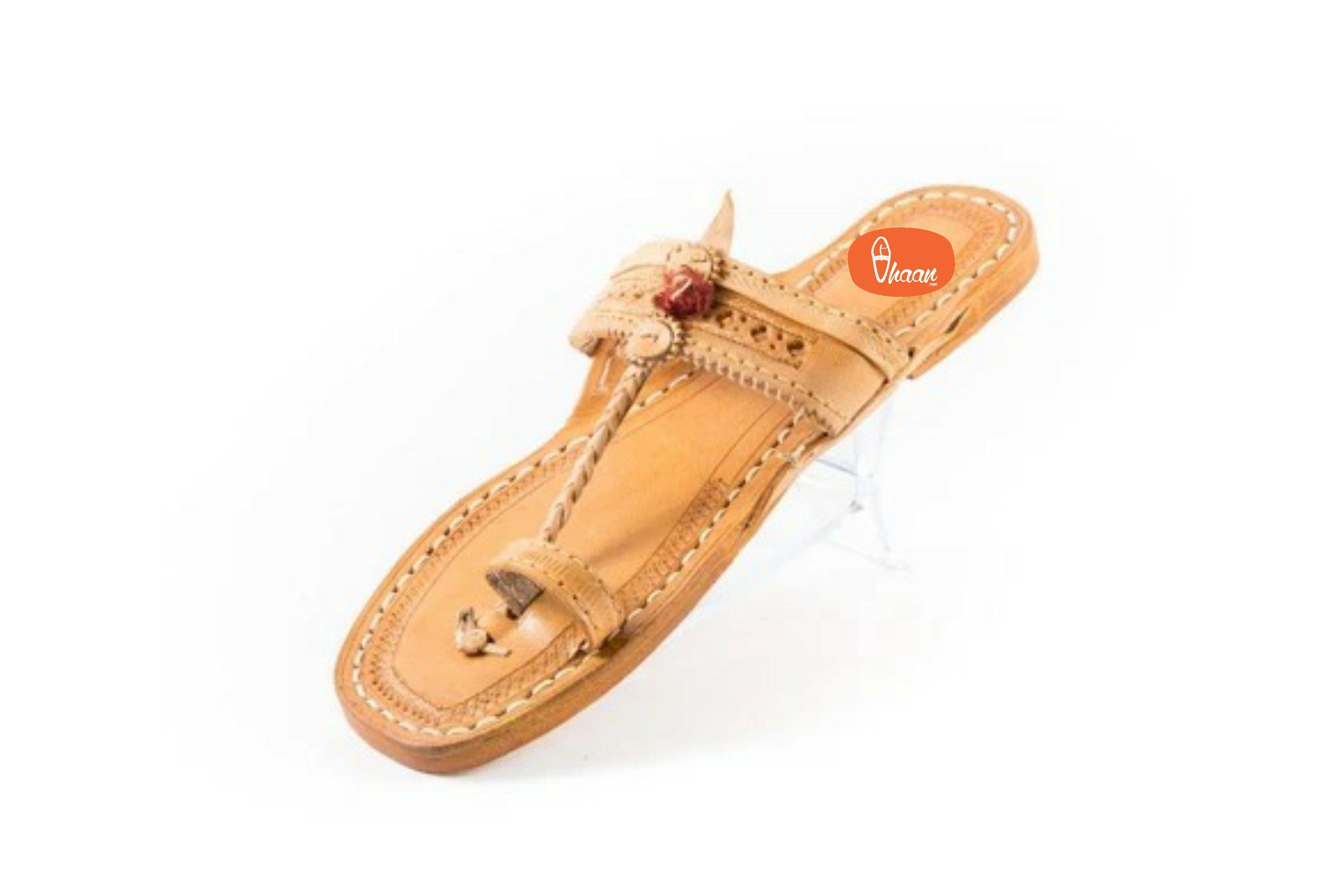4 veni Moja shape (T) Ladies Kolhapuri chappal