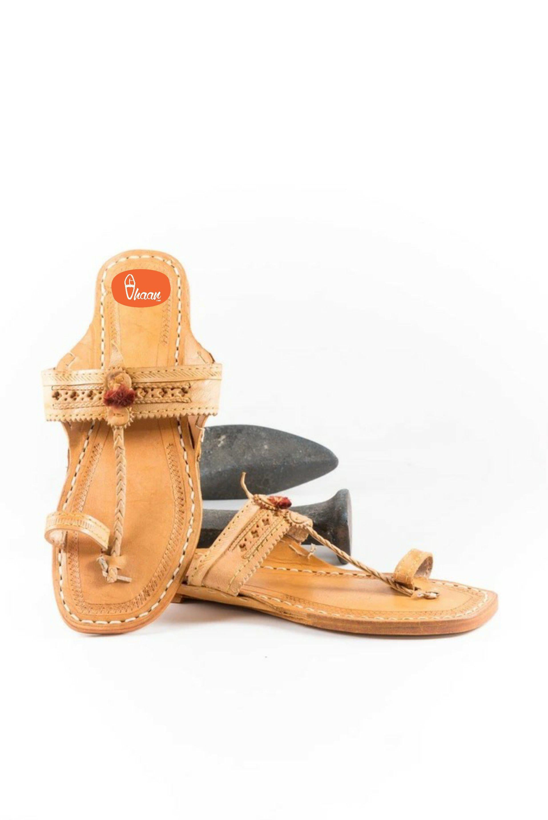 Moja Shape (T) Kolhapuri chappal for women