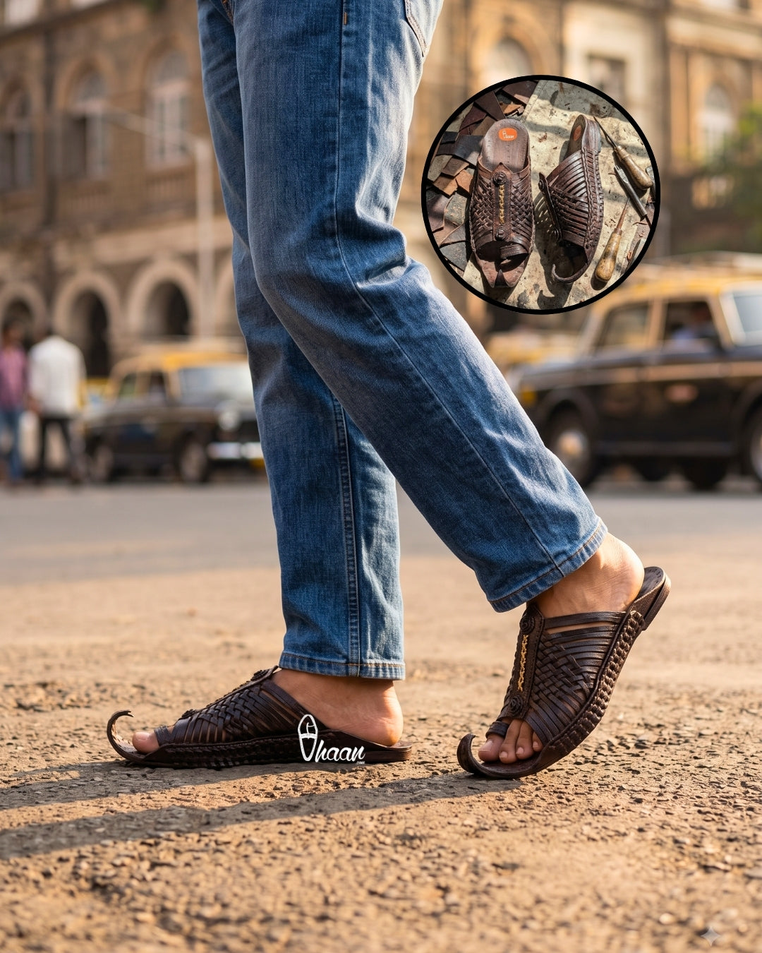 Royal Designed Maharaja Kolhapuri Chappal For Men