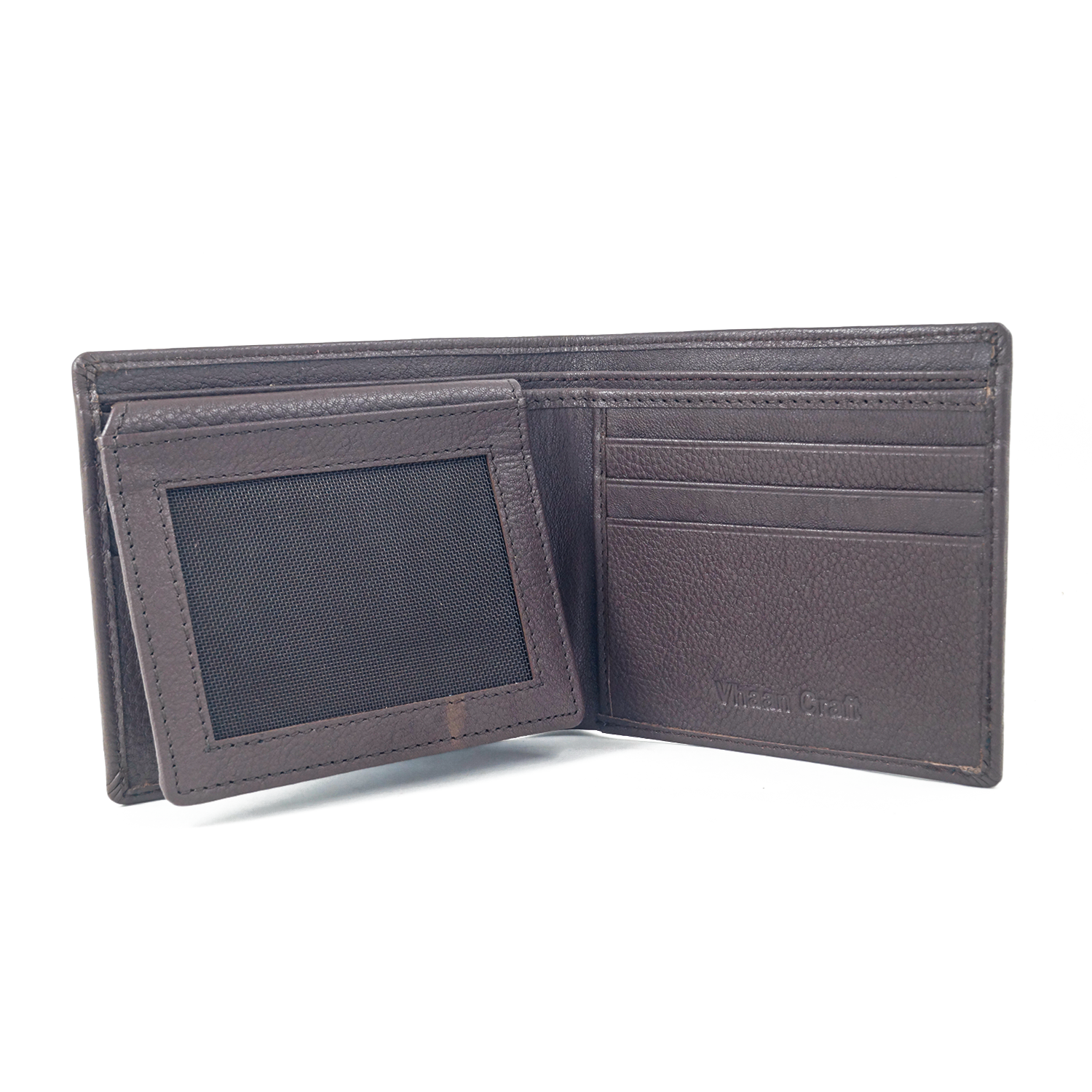 Style Guardian: Premium NAPPA Leather Wallet with RFID Protection for Men - Brown