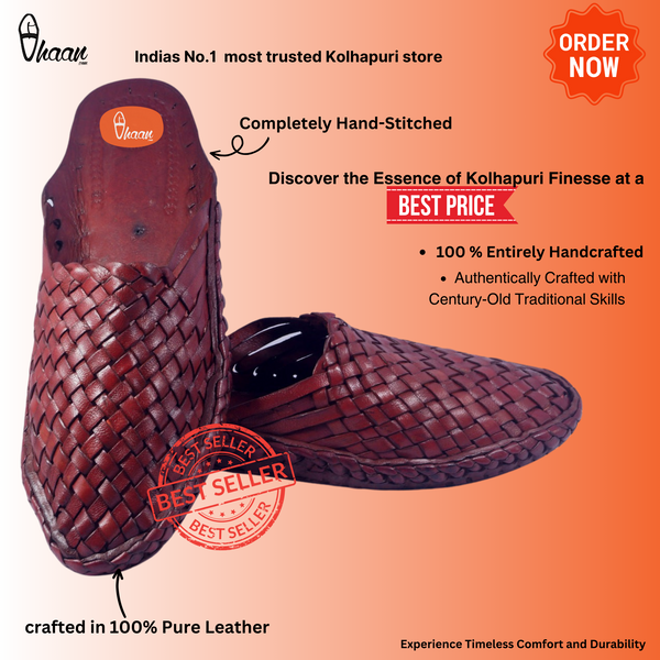 Kolhapuri half online shoes