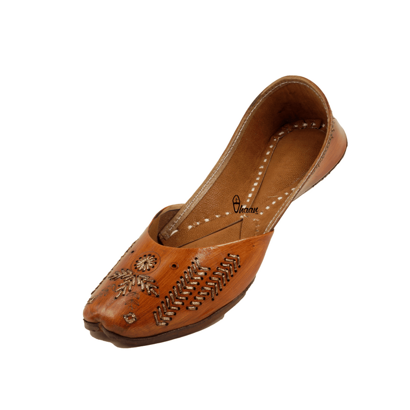Handcrafted Authentic Pure Leather Ladies Juti by vhaan