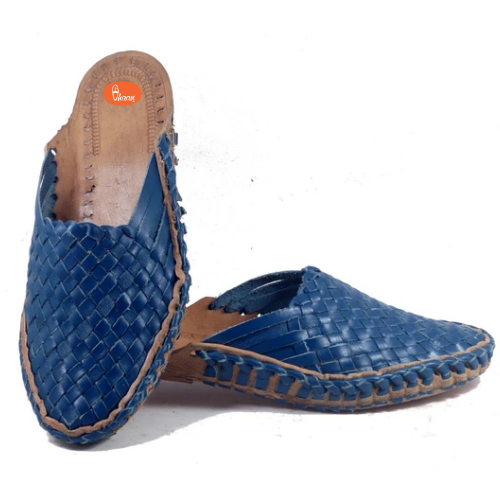 Kolhapuri shoes for women- Blue