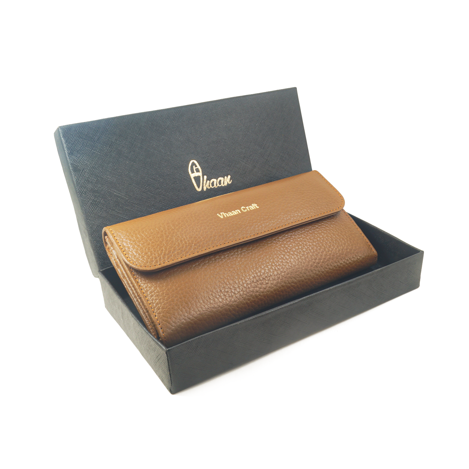 Compact Zipper Wallet - TAN – The Leather Chef