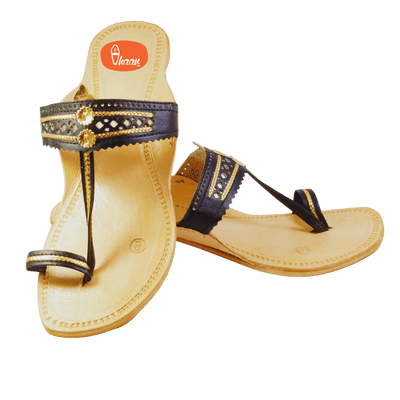 Special Soft Pure Leather Ladies Kolhapuri chappal by vhaan