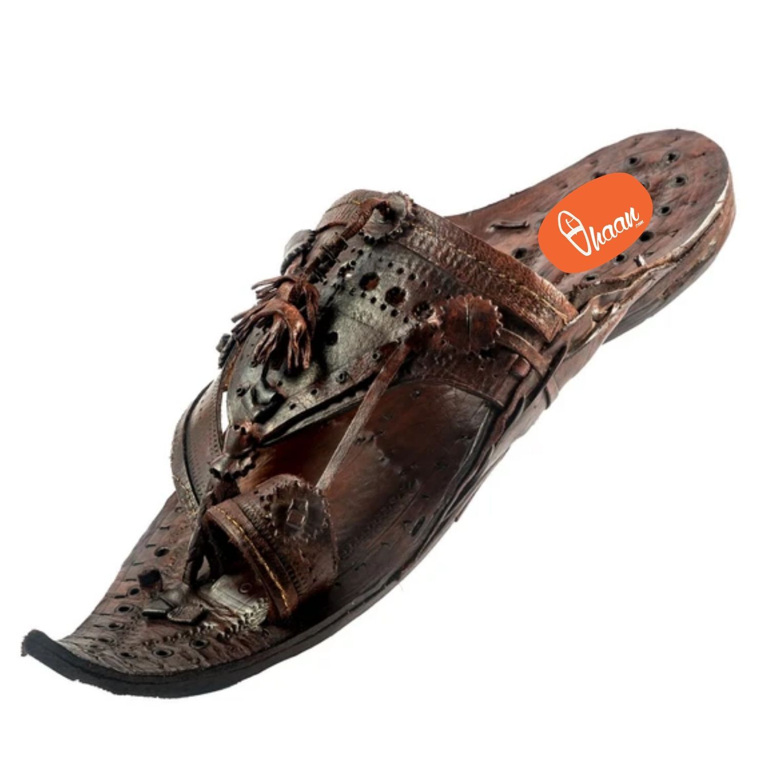 Shoes Kola Puri Sleeper Kolapuri Centre Ethnic Black Pure Leather