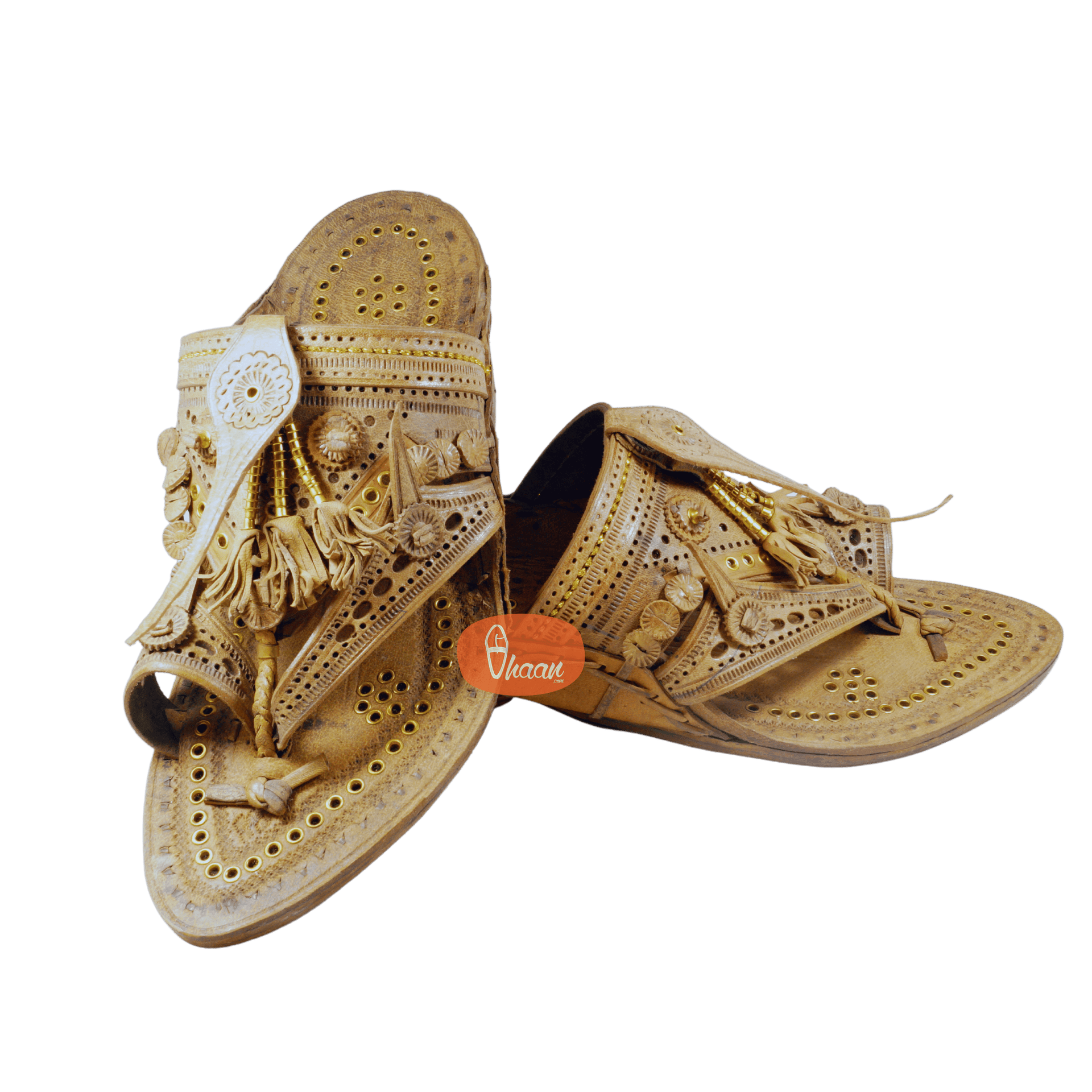 Antique Kolhapuri Chappal for men - Main Image