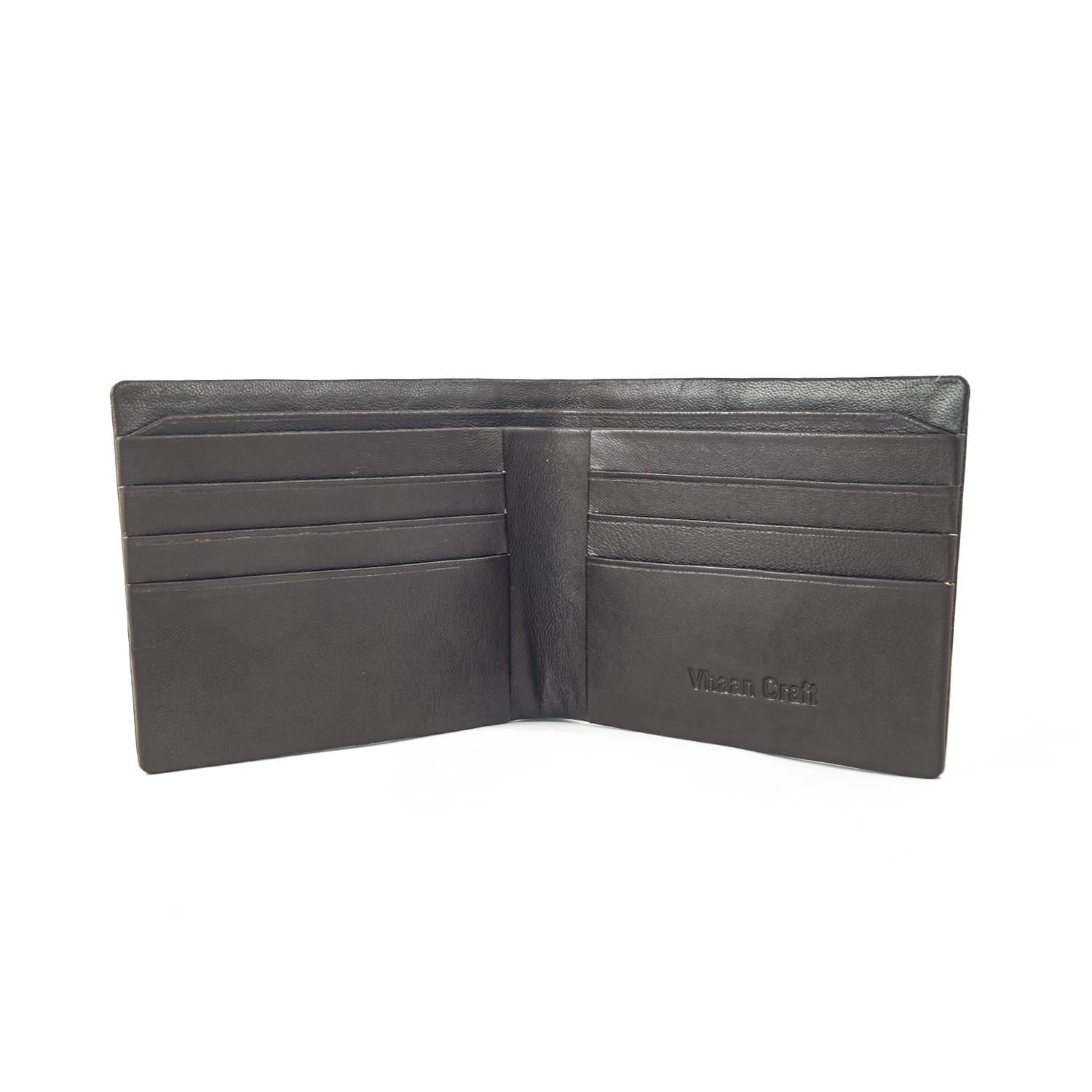 Stich less Men RFID Protected Anti Theft Premium NAPPA Leather Wallet