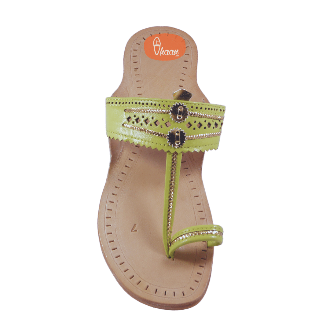 Jashn Sandals | Red Kolhapuri Heels for Indian Women – aroundalways